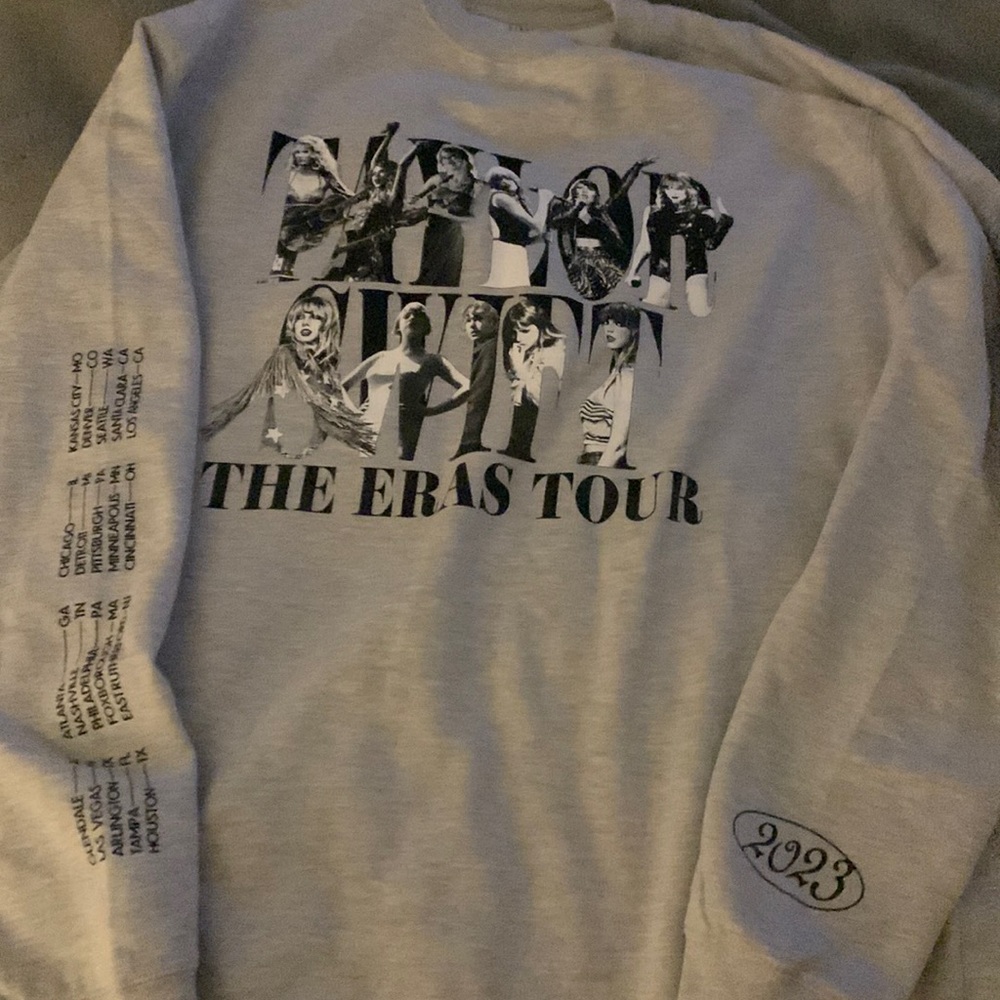COPY - TAYLOR SWIFT THE ERAS TOUR SWEATSHIRT